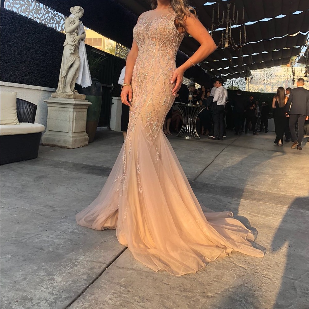 TERANI COUTURE GOWN - Picture 1 of 1